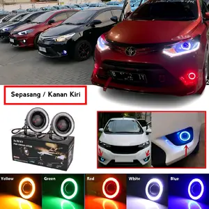 Lampu Sorot Bemper Bawah Mobil Foglamp Lampu Kabut LED Universal Avanza Xenia Agya Ayla Honda Jazz Brio Mobilio Rush Terios Sigra Livina Bumper Car
