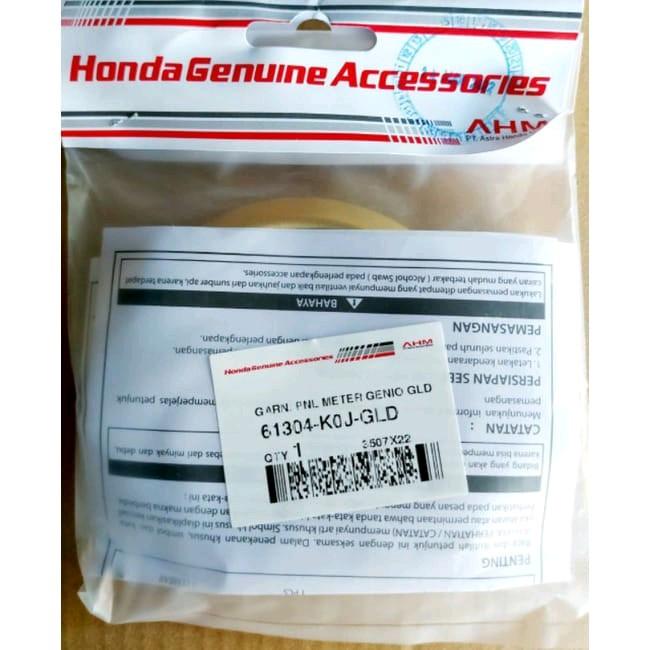 Garnish Panel Meter Motor Honda Genio Gold Original Honda 2