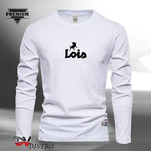Promo Kaos Keren Lengan Panjang Lo Is Text Hitam Kaos Tangan Panjang / Kaos Distro Tangan Panjang Terbaru 2023 / Baju pria Tangan Panjang / Kaos Distro Unisex Pria Wanita Tangan Panjang / Kaos wanita pria terlaris / Kaos dewasa