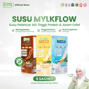 Mom Uung Susu Mylkflow - Susu Pelancar ASI Tinggi Protein dan Asam Folat - ASI Deras Berkualiltas