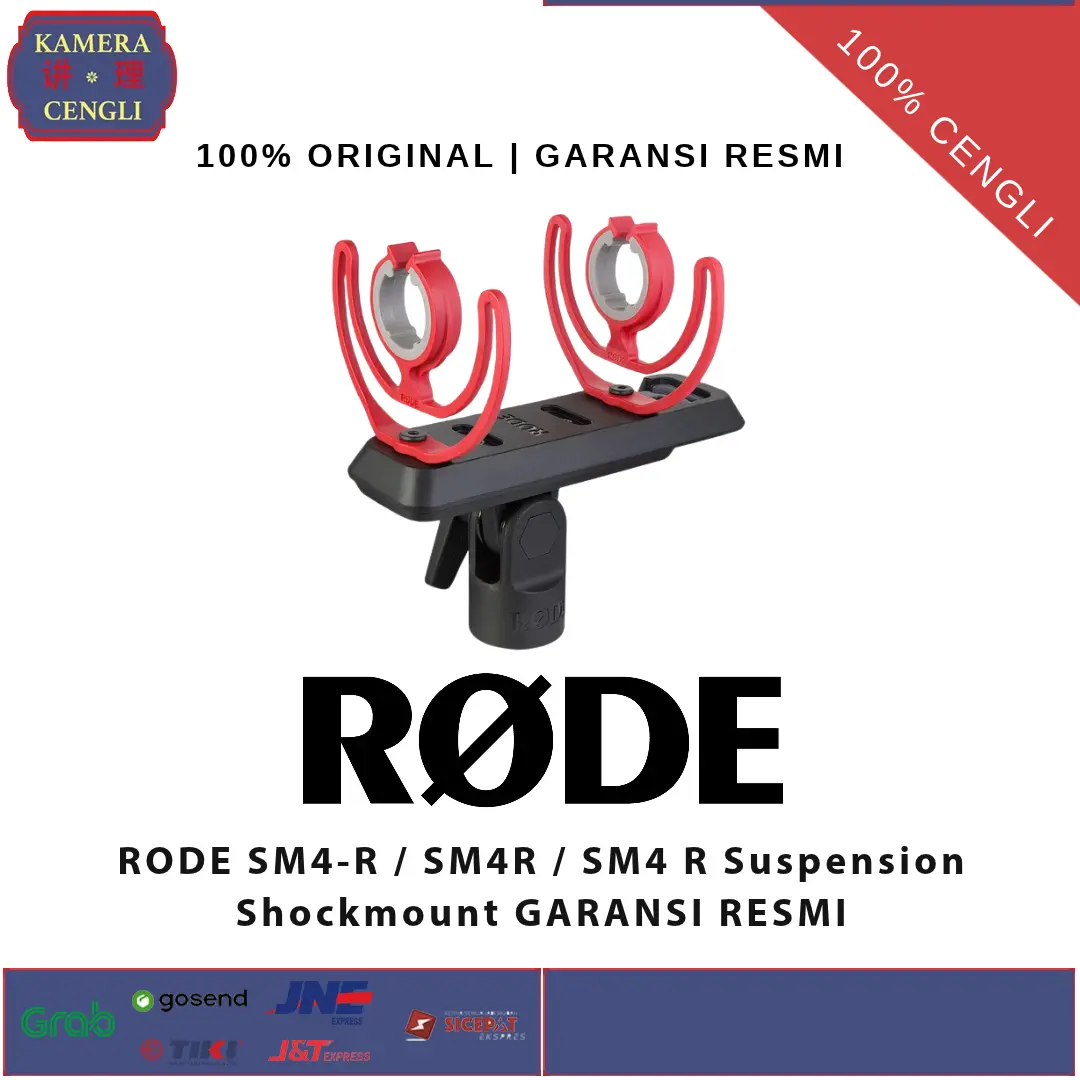 RODE SM4-R / SM4R / SM4 R Suspension Shockmount GARANSI RESMI