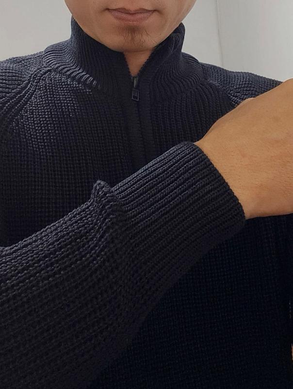 Sweater Rajut Pria Half Zip Turtleneck Cowok Tebal Terbaru - Forzie Knitwear Rajut Kerah 9