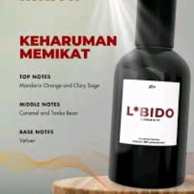PARFUM PRIA DISUKAI WANITA, Parfum terlaris Parfum L*BIDO kemasan 30ml... Perfume Wangi 1