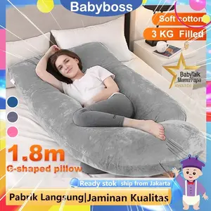 BANTAL HAMIL Jumbo / Maternity Pillow / Nursing Ibu Bumil / Menyusui Bansui / Kasur Matras Bayi