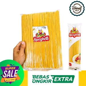 Spaghetti Daniel 1 Kg | Pasta Premium Lembut & Kenyal