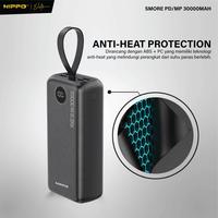 Gambar Hippo PowerBank Smore PD 22,5W 30000mAh - 30000mAh Quick Fast Charging Power Bank Type C Power Delivery QC 5 Port Output USB A USB C Led Charger Digital Indicator & Multi Protection - 10000mAh dari Hippo Indonesia Kota Administrasi Jakarta Pusat 5 Tokopedia