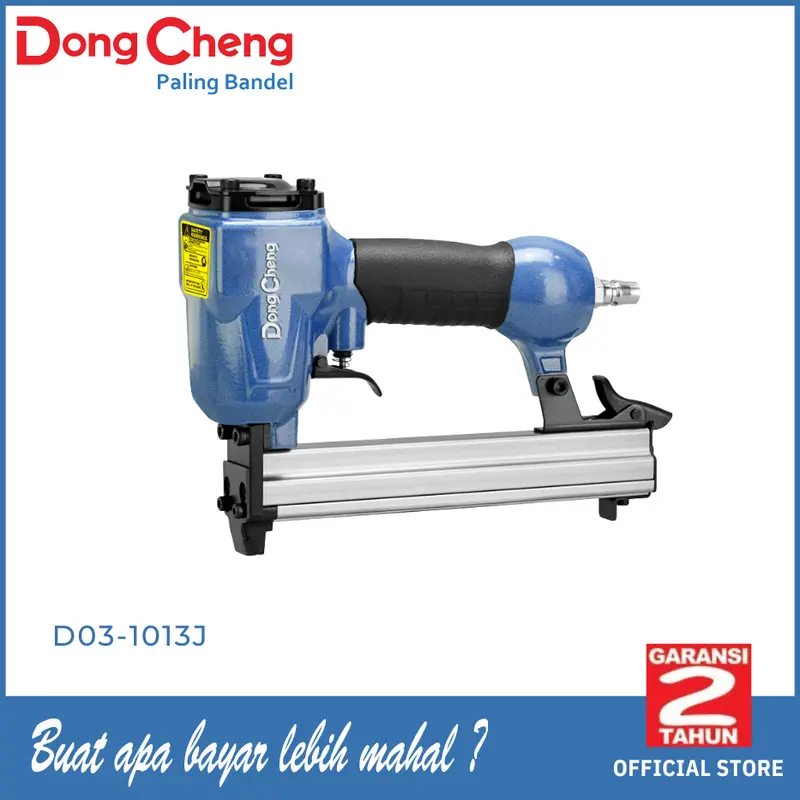 Dongcheng D03-1013J Mesin Stapler Angin 10mm Air Stapler Paku U 1