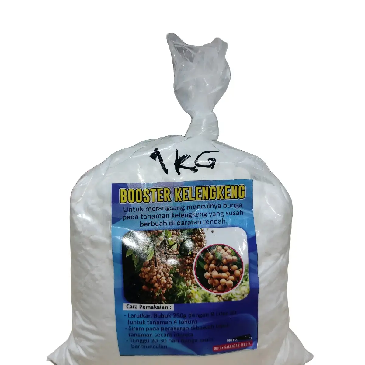 NON COD 1KG Booster Kelengkeng Serbuk - Potensi Pohon Berbuah Lebat