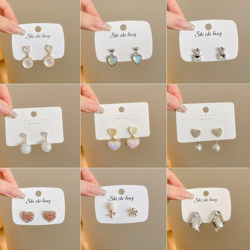Product Introduction of Bông tai hộp mù bông tai hộp mù trang sức phong cách Nhật Bản và Hàn Quốc dành cho phụ nữ và trẻ em gái vàng s925 bông tai phong cách mới hộp mù bông tai hộp mù 11