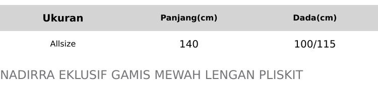 NADIRRA EKLUSIF LENGAN PLISKIT  SUPER MEWAH . BUSUI ,  GAMIS MEWAH SET HIJAB