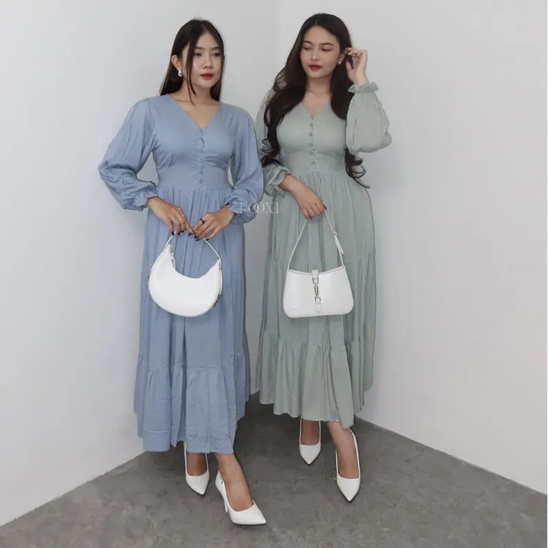 Ariel Long Dress | Hijab & Busui Friendly