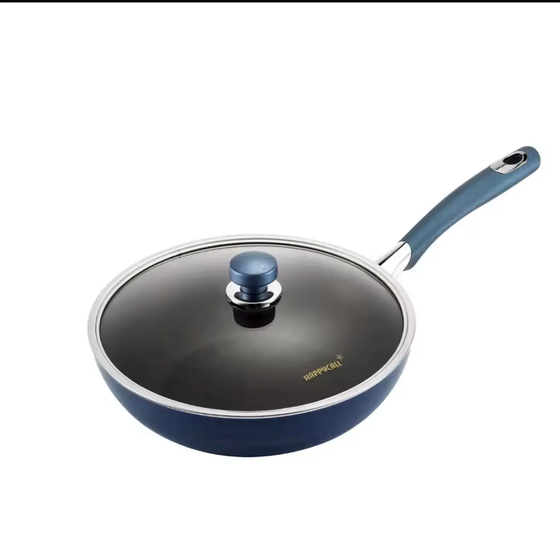 Happycall 28 cm IH Titanium wok with lid