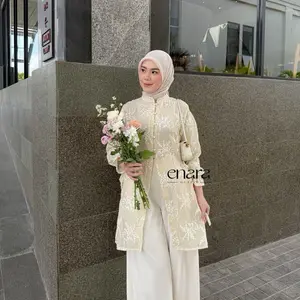 SEZA TUNIK  (tanpa furing) - tunik embroidery by ENARA OUTFIT