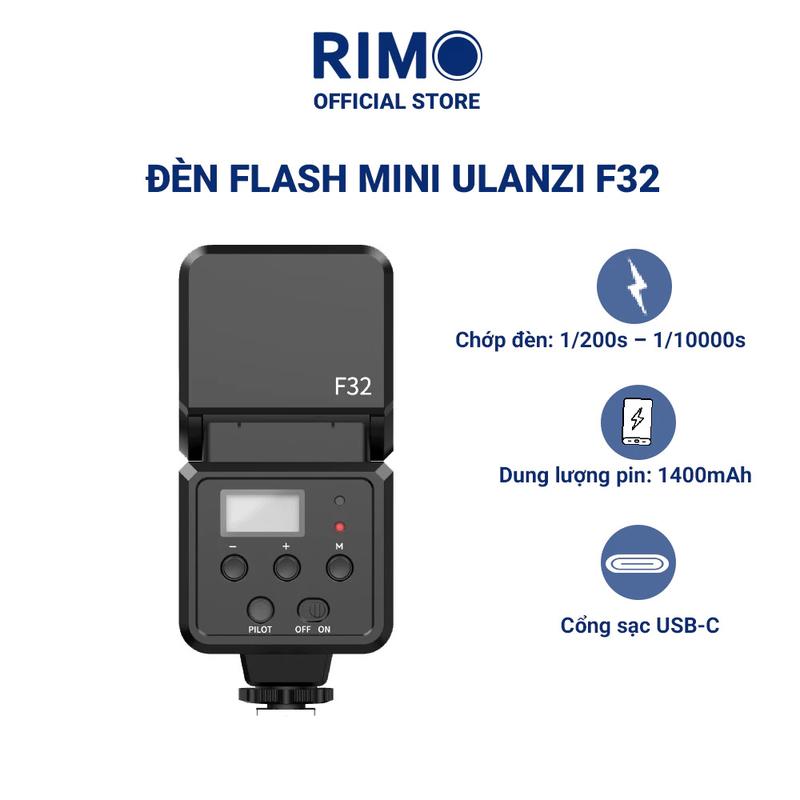Đèn flash máy ảnh Ulanzi F32