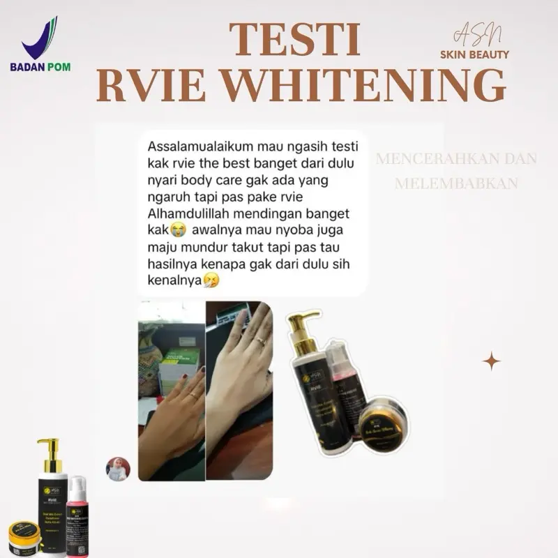 Bundling Bodycare Rvie Whitening Pencerah 6