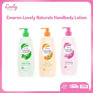 Emeron Lovely Naturals Hand & Body Lotion 400ml Vitamin Extract