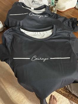 Product Review of Unisex Simple Korean Casual Crew Neck T-Shirt, Summer Short Sleeve Polyester Top with Graphic Print, Slight Stretch Knit Fabric, Regular Fit - Stylish Everyday Wear Men's Top from r**1 0