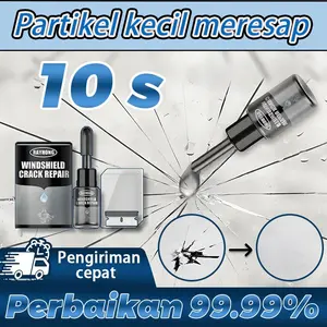 Kaca Repair Kit Penghilang Retak Lem Cairan Nano Kuat Transparan Tanpa Jejak Mobil dan Rumah