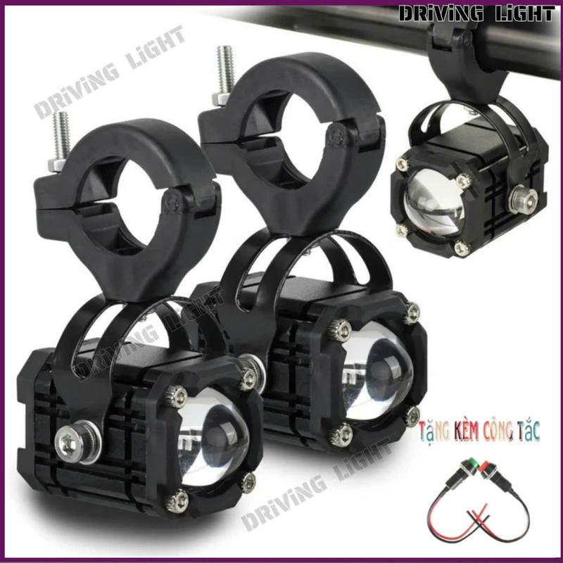 Giá lẻ 1 bóng Đèn Trợ Sáng Bi Cầu Mini W2- 4 Chế Độ Loaị Rẻ Tích Hợp Auto Passing Phiên Bản Mới Nhất 2025- Bảo hành 12 Tháng ledbicau,titan,dochoixe