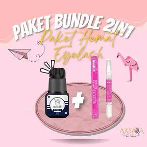 PAKET 2in1 LEM YSJ dan MOJEE Remover Eyelash Extension 10ml/ Eyelash Remover Brush/ Remover Brush Lem Bulu Mata
