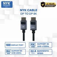 Gambar NYK Cable Display Port DP 8K GOLD Kabel 1.8 Meter dari NYK Indonesia Kota Administrasi Jakarta Pusat 1 Tokopedia