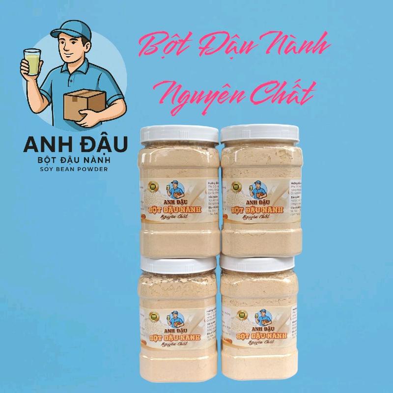  Combo 4 Bột Đậu Nành Anh Đậu Bột Đậu Rang Nguyên Chất 