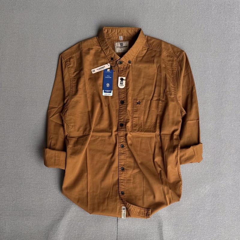 Kemeja Skena Lengan Panjang Kemeja Polos Casual Pria Katun Hitam Baju Distro Kerja Logo Keren Muda Bordir Kain Flanel 7