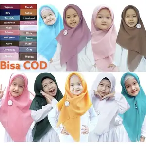 Hijab Segiempat Jilbab Bella Square Anak Kerdung Segiempat Kids kerudung muslim Kerudung