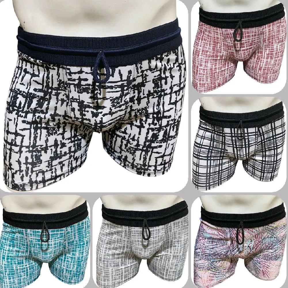 Paket hemat isi 4pcs Celana Dalam Boxer Pria/CD BOXER Pria Remaja Dewasa Motif Lembut Nyaman  Dewasa