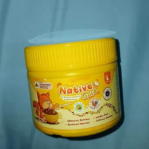 Olive Care Vitamin Kucing NATIVE+ GOLD 110gr Protein Tinggi GOLDEN POWDER untuk Peningkat Nafsu Makan, Berat Badan, Gembul, Kulit Sehat, Cegah Bulu Rontok, Imunitas, Daya Tahan Tubuh, Kesehatan Pencernaan, dan Pelengkap Nutrisi Makanan Harian Kucing