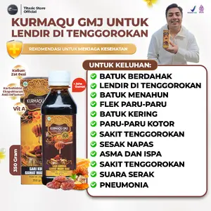 Kurmaqu Original Penghilang Lendir Di Tenggorokan Dahak Susah Keluar Madu Gurah Dahak Dan Lendir Batuk Kering Suara Serak Kurmaqu Sari Isi 350g Dari Madu Asli Honey Syrup