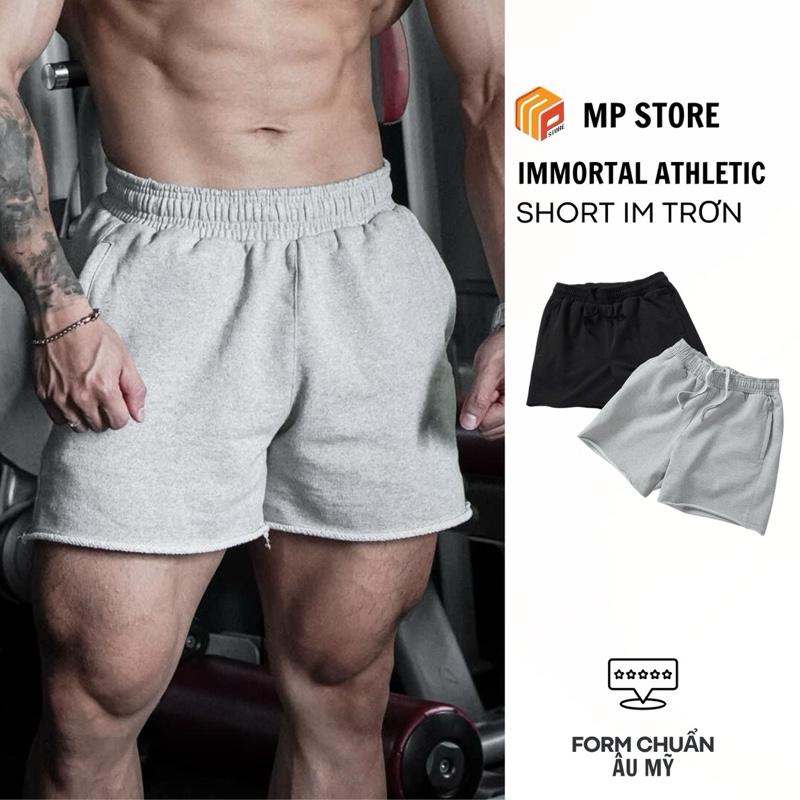 Quần Short Thể Thao Nam 6inch Vải Da Cá Trơn Cao Cấp Form Chuẩn Local Brand Immortal 2025