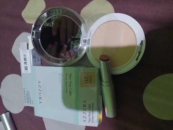 Product Review of Paket Ready To Set: Longlasting Lipstick 01 Amazing Nude + Two Way Cake 02 Natural from 💝**💝 0