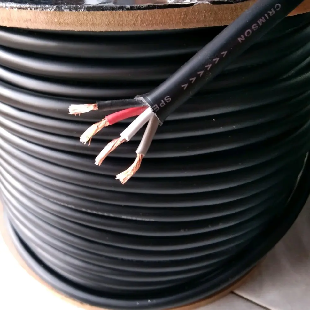 kabel serabut audio spiker 4x2,5 merk crimson harga per meter