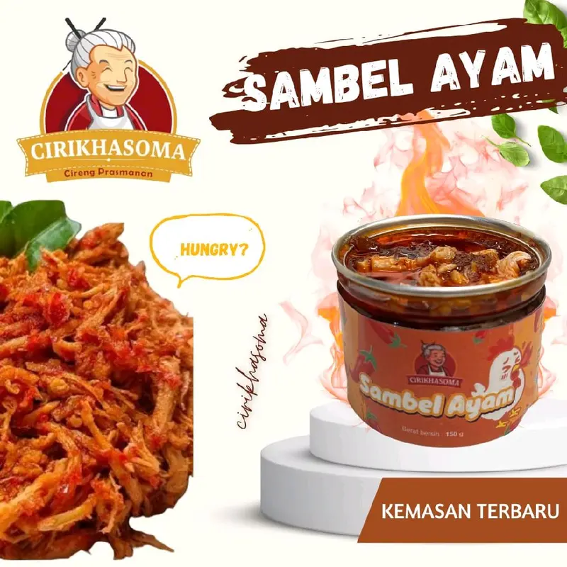 KALENG SAMBAL AYAM SUWIR ( NewProduct ) 0