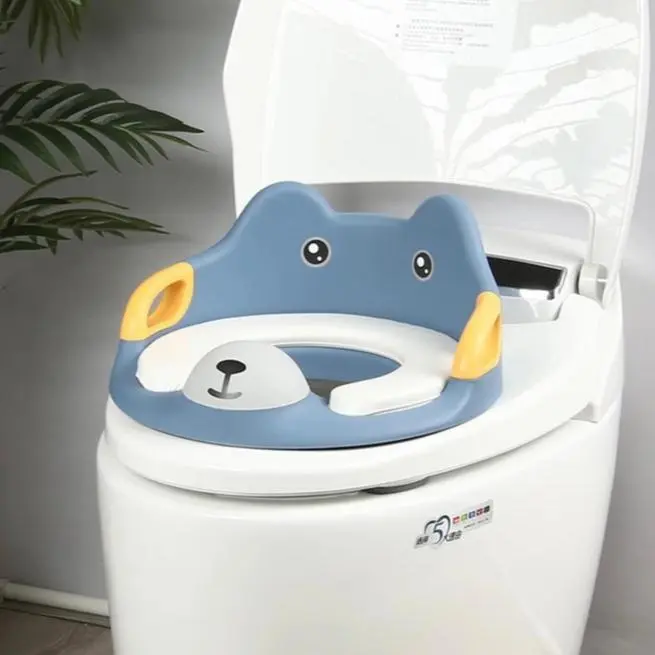 Toilet Training Anak Baby Potty Seat Closet Dudukan Kloset + Handle BPA FREE 1