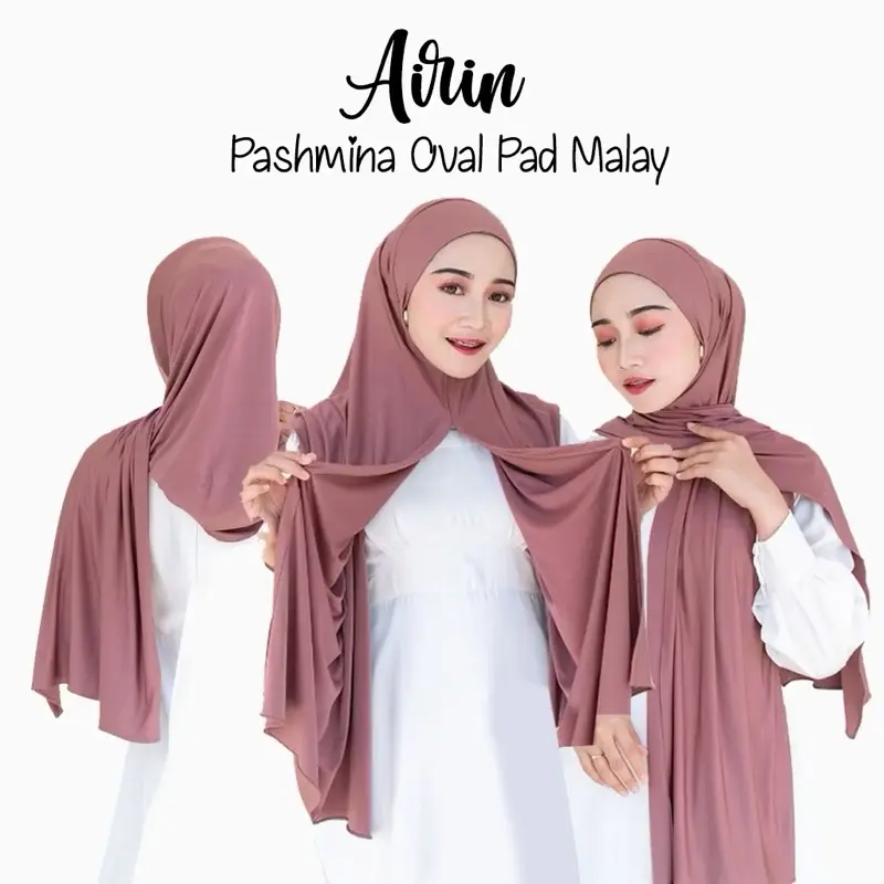 ￼PHASMINA INSTAN OVAL JERSEY PREMIUM Nyaman Lembut
