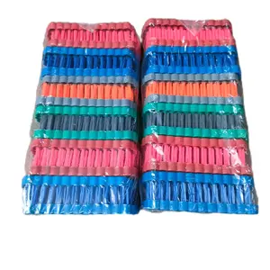 Fuji Sikat Plastik 917 Isi 12 Pcs Sikat Lantai & Pembersih Keramik Serbaguna Warna Cerah Praktis untuk Cuci Baju dan Lantai Kualitas Optimal