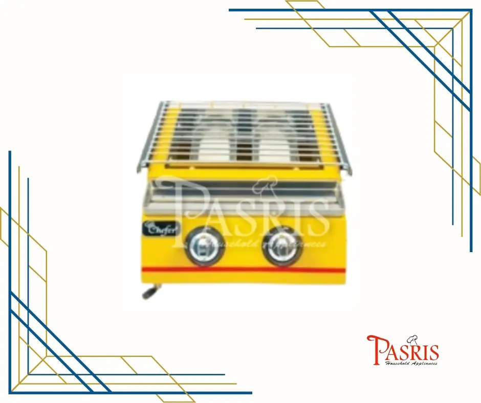 Chefer BBQ gas griller with 2 burners panggangan