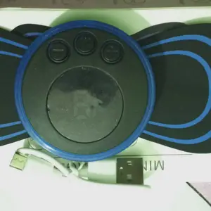 ALAT PIJAT LEHER EMS MINI PORTABLE NECK MESSAGER PORTABEL ELEKTRIK PEMIJAT AKUPUNTUR BISA BAYAR COD Tubuh Punggung Pijit Terapi Getar Therapy alat  pijat