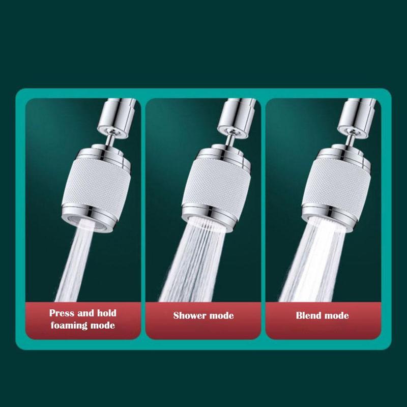Product Introduction of Kitchen Faucet Water Purifier Filter 720° Swivel Removable Stainless Purifying Universal Shower X0E0 21