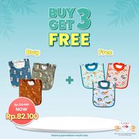 Gambar LIBBY BUY 3 GET 3 Paket Slaber/Bib/Celemek/Tatakan Iler Motif Unisex (6 pcs) - PAKET 1 dari Libby Baby Indonesia Kota Administrasi Jakarta Barat 5 Tokopedia