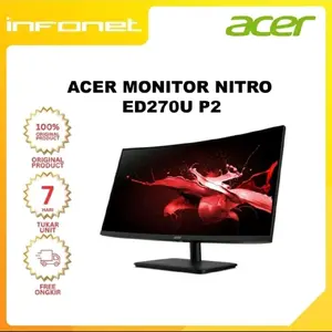 ACER NITRO CURVED MONITOR ED270U_P2 27 INCH 2K 170Hz Laptop
