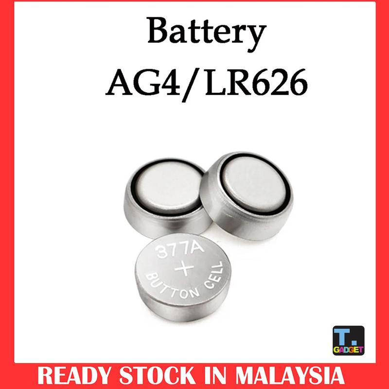 1PCS 1.55v Battery AG4 / LR626 Alkaline Cell Button For Toy Calculators ...