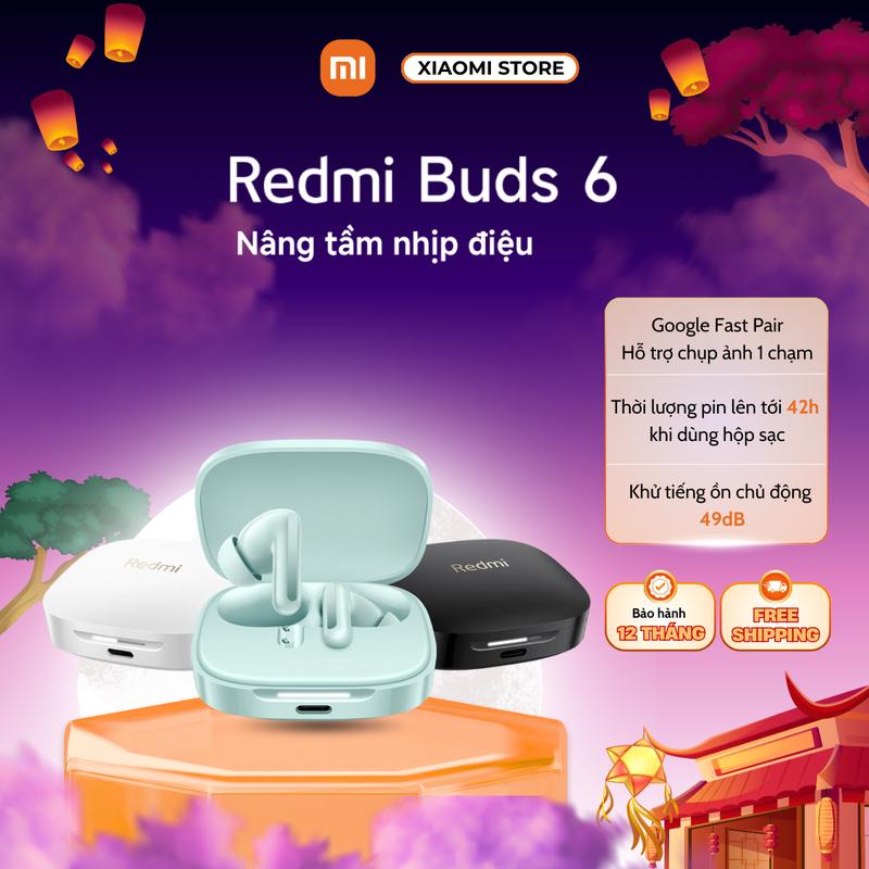 Tai nghe Bluetooth TWS Xiaomi Redmi Buds 6
