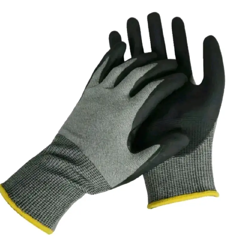 3 Pasang sarung tangan dewasa kerja proyek antislip touchscreen latex safety Gloves 1