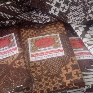 Kain Batik Putih Ukuran 240×110 Kain Jarik Panjang Cap Dinar Hadi