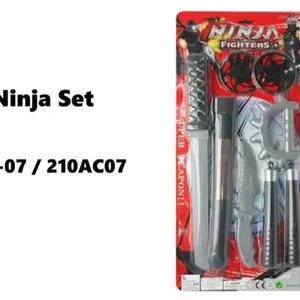 Mainan Anak Laki Laki Pedang Pedangan Ninja Super Set