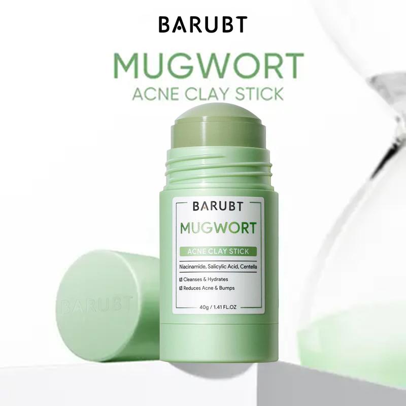 Product Introduction of BARUBT Clay Mask Combo Niacinamide Bright Boost Clay Mask Stick 40g+ Mugwort Clay Mask 40g  Alaska Volcano  wajah masker Salicylic acid niacinamide Whitening Skin care Black Heads Skin Repair Comfort 0