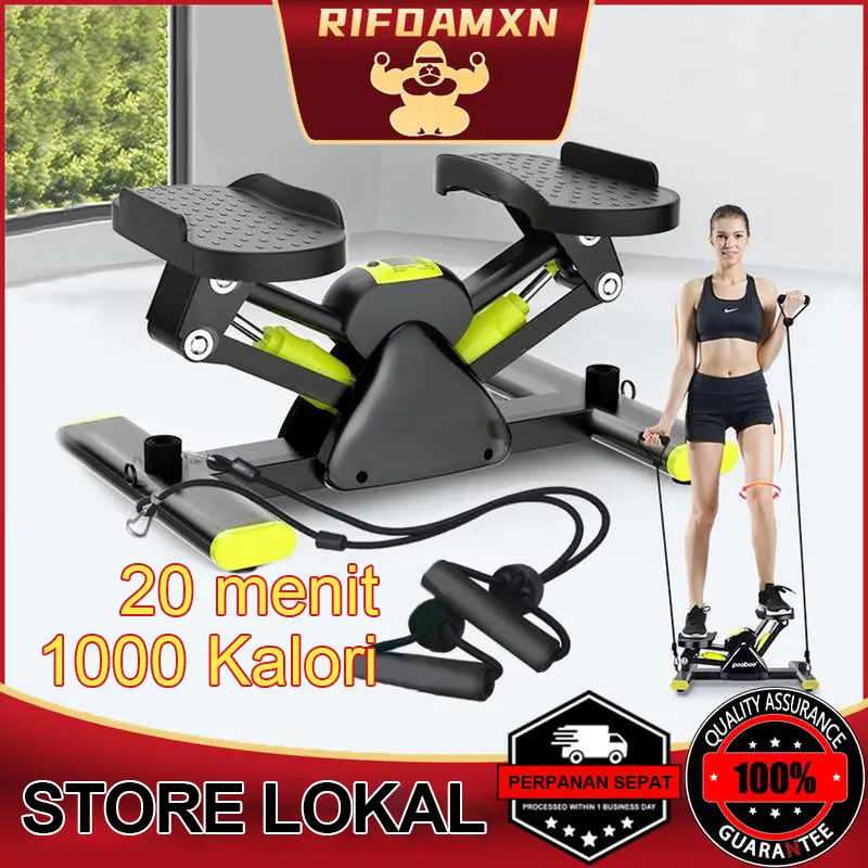 RIFOAMXN Mesin Latihan Stepper Stepper v stepper Di Rumah V Stepper Latihan Kaki Kebugaran Luar Ruangan Senaman Kaki Gym & Kebugaran stepper